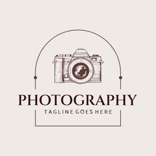 Vintage Camera Design Highlighting Professional Photography Logo Template