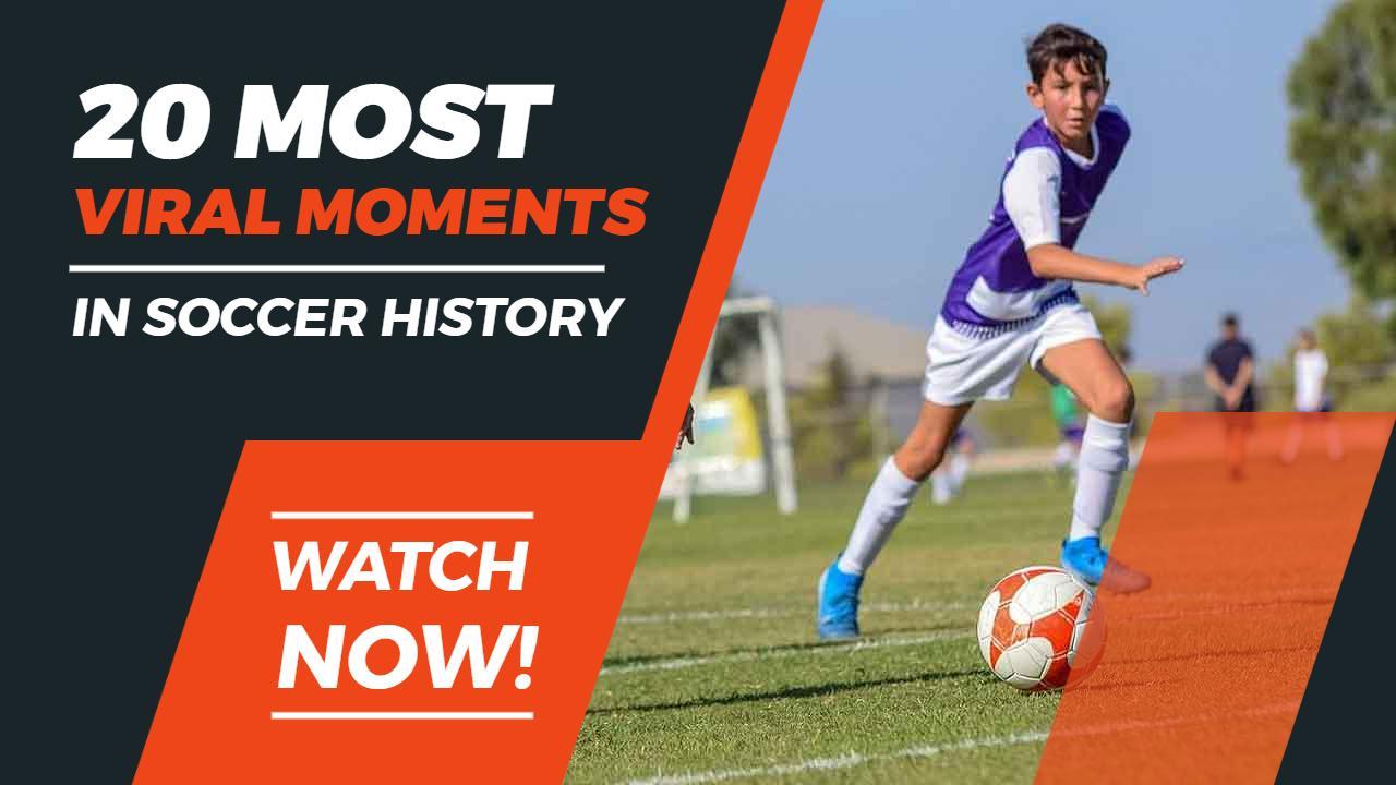 Viral Moments Compilation Soccer YouTube Thumbnail Template