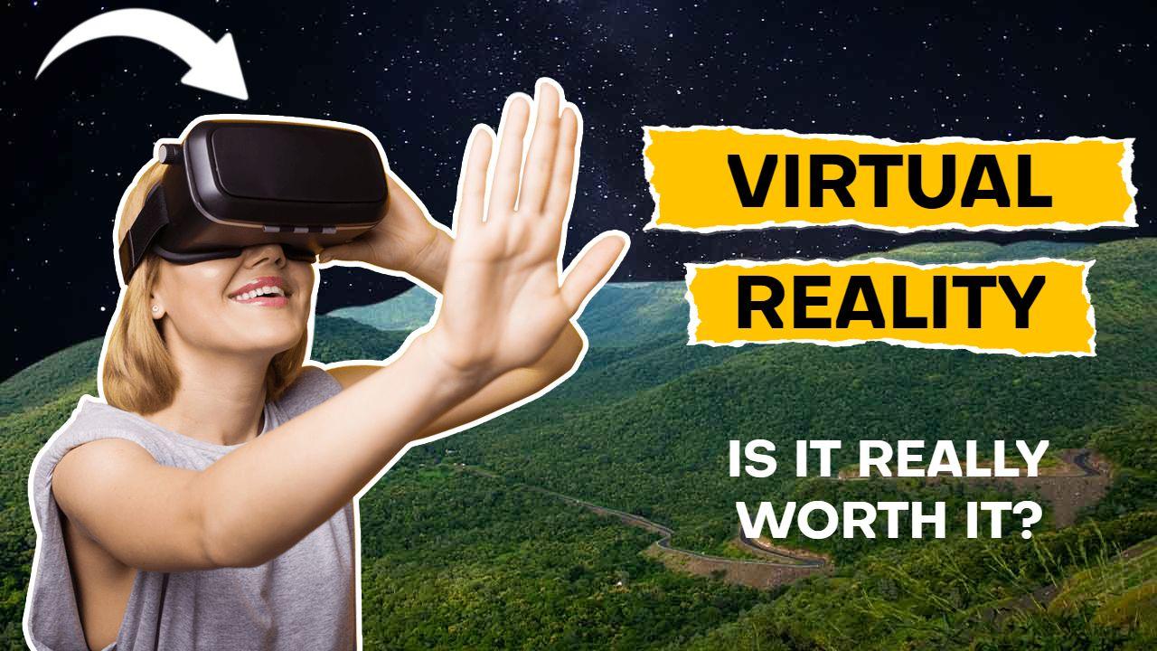 Virtual Reality Tech Exploration YouTube Thumbnail Template