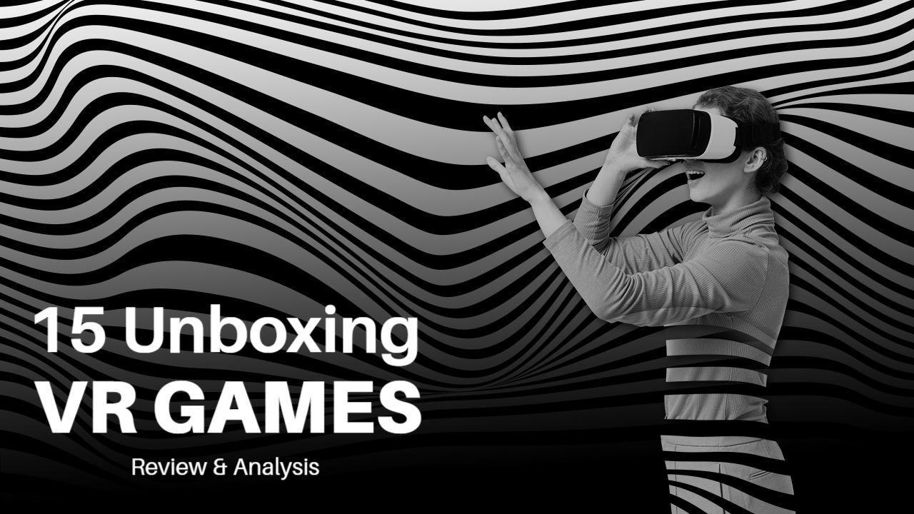 VR Games Unboxing Experience YouTube Thumbnail Template