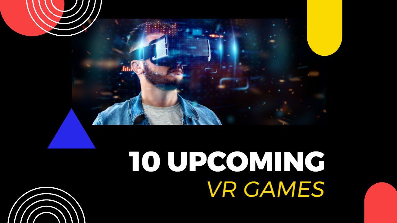 VR Gaming Highlights Upcoming Releases YouTube Thumbnail Template