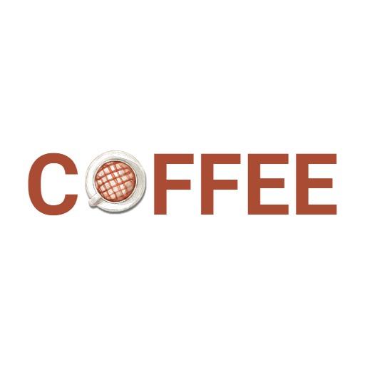 Warm Earthy Tones with Coffee Theme Watercolor Logo Template