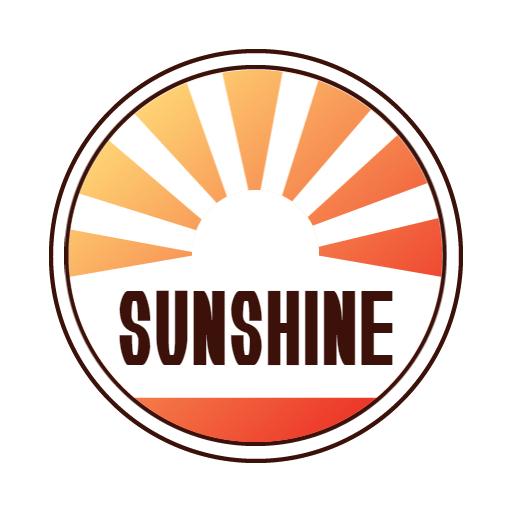 Warm Orange and Yellow Radiance Symbolizing Sunshine Logo Template