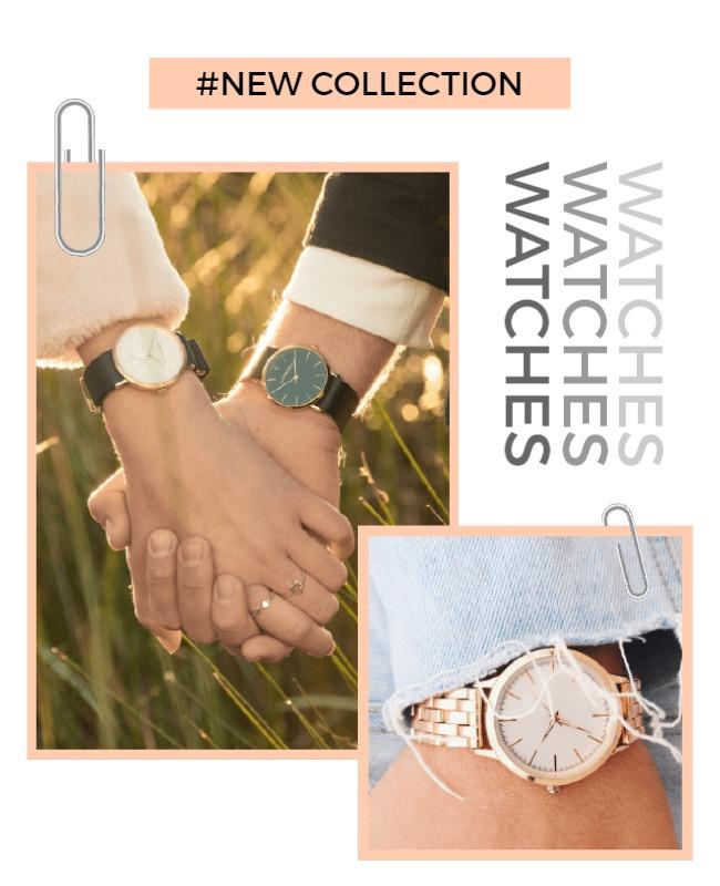 Watches New Collection Promotion Flyer Template