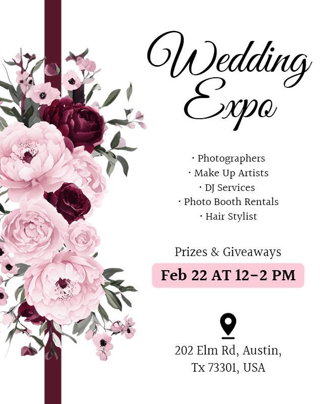 Wedding Expo Event Flyer Template