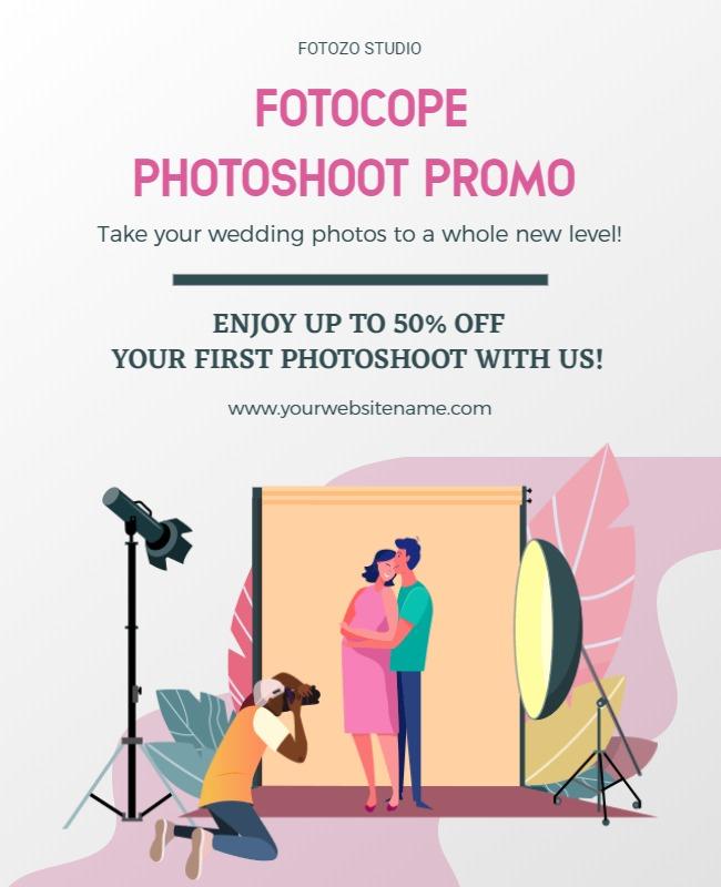 Wedding Photography Promotion Flyer Template