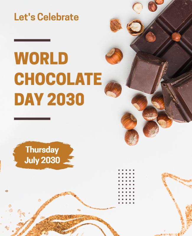 Celebrate World Chocolate Day with Festive Flyer Template