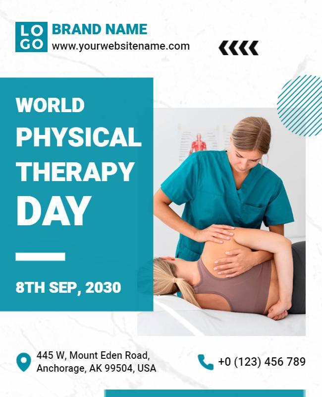 World Physical Therapy Day Event Flyer Template