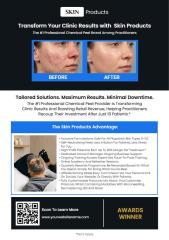 Professional Skin Care Education and Product Promotion Flyer Template