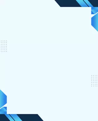 Abstract Blue Geometric Design Flyer Template