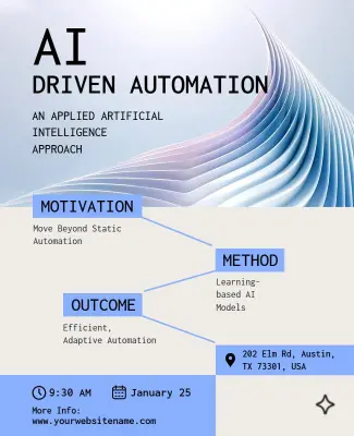 Adaptive Automation Conference Poster Template