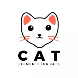 Adorable Cat Face Design Ideal for Pet Lovers Logo Template