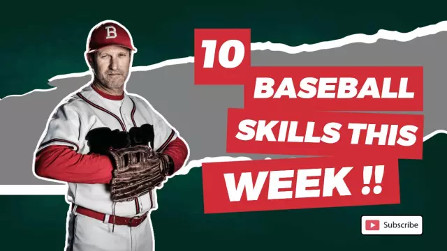 Advanced Techniques Baseball Training YouTube Thumbnail Template