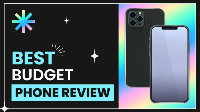 Affordable Smartphone Features Review Technology YouTube Thumbnail Template
