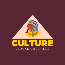 Ancient Egyptian Iconography Celebrating Diverse Culture Logo Template