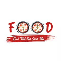 Artistic Watercolor Style Showcasing Delicious Food Logo Template