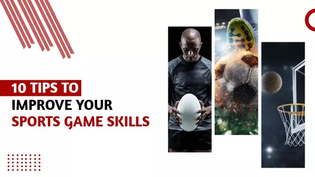 Athletic Skills Improvement Tips Sports YouTube Thumbnail Template