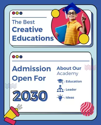 Azure Creative Education Flyer Template