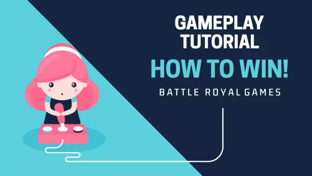 Battle Royale Gameplay Tutorial YouTube Thumbnail Template