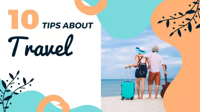 Beach Adventure Essentials Travel YouTube Thumbnail Template