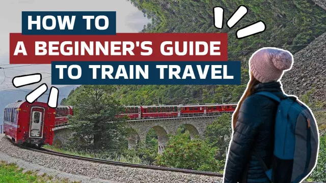 Beginner's Guide to Scenic Train Travel YouTube Thumbnail Template