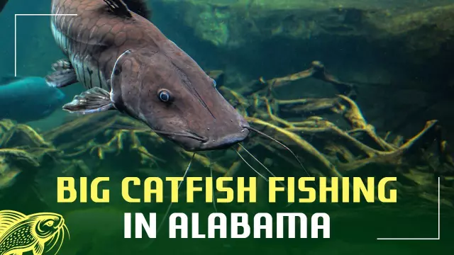 Big Catfish Adventure Alabama Fishing YouTube Thumbnail Template