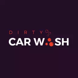 Bold and Modern Dirty Car Wash Service Logo Template