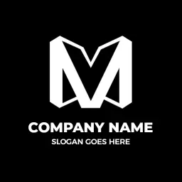 Bold and Stylish M Letter Design for Modern Companies Logo Template