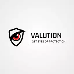 Bold Black and Red Shield Logo for Company Protection Logo Template