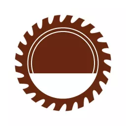 Bold Brown Circular Design for Creative Branding Logo Template