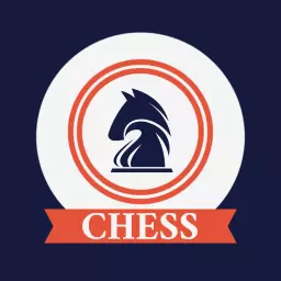 Bold Circular Design Featuring Chess Strategy Elements Logo Template