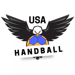 Bold Eagle Design Representing USA Handball Team Logo Template
