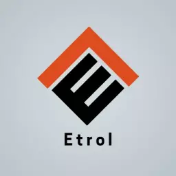Bold Geometric Design with Orange for Architect Logo Template