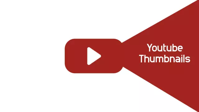 Bold Geometric Designs Abstract YouTube Thumbnail Template
