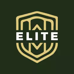 Bold Green Shield Design Representing Elite Performance Logo Template