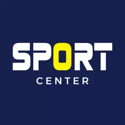 Bold Navy Blue and Yellow Sport Center Wordmark Logo Template