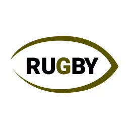 Bold Olive Green Rugby Icon for Athletic Teams Logo Template