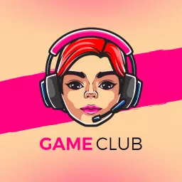Bold Pink and Red Gaming Character Design for Esports Logo Template