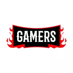 Bold Red and Black Graphic Design for Gaming Logo Template