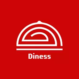 Bold Red Culinary Design Showcasing Restaurant Branding Logo Template