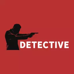 Bold Red Detective Image Featuring a Skilled Investigator Logo Template