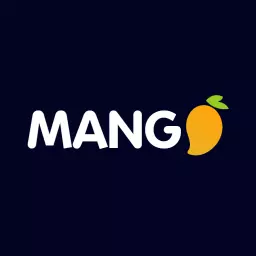 Bold Yellow Mango Fruit Logo with Clean Typography Logo Template
