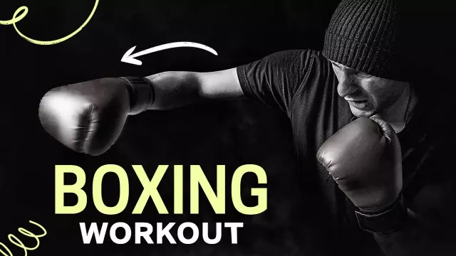 Boxing Training Intense Sports YouTube Thumbnail Template