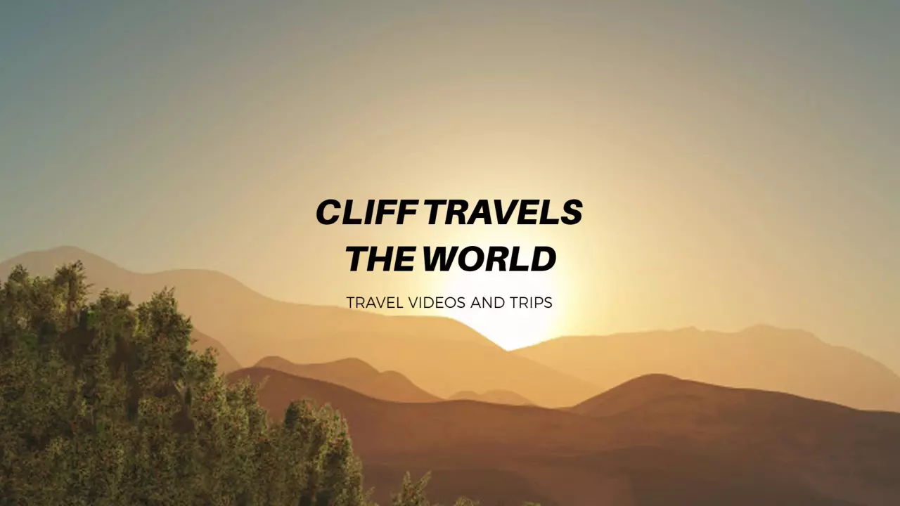 Breathtaking Sunset Over Mountains for Travel Adventures Banner Template