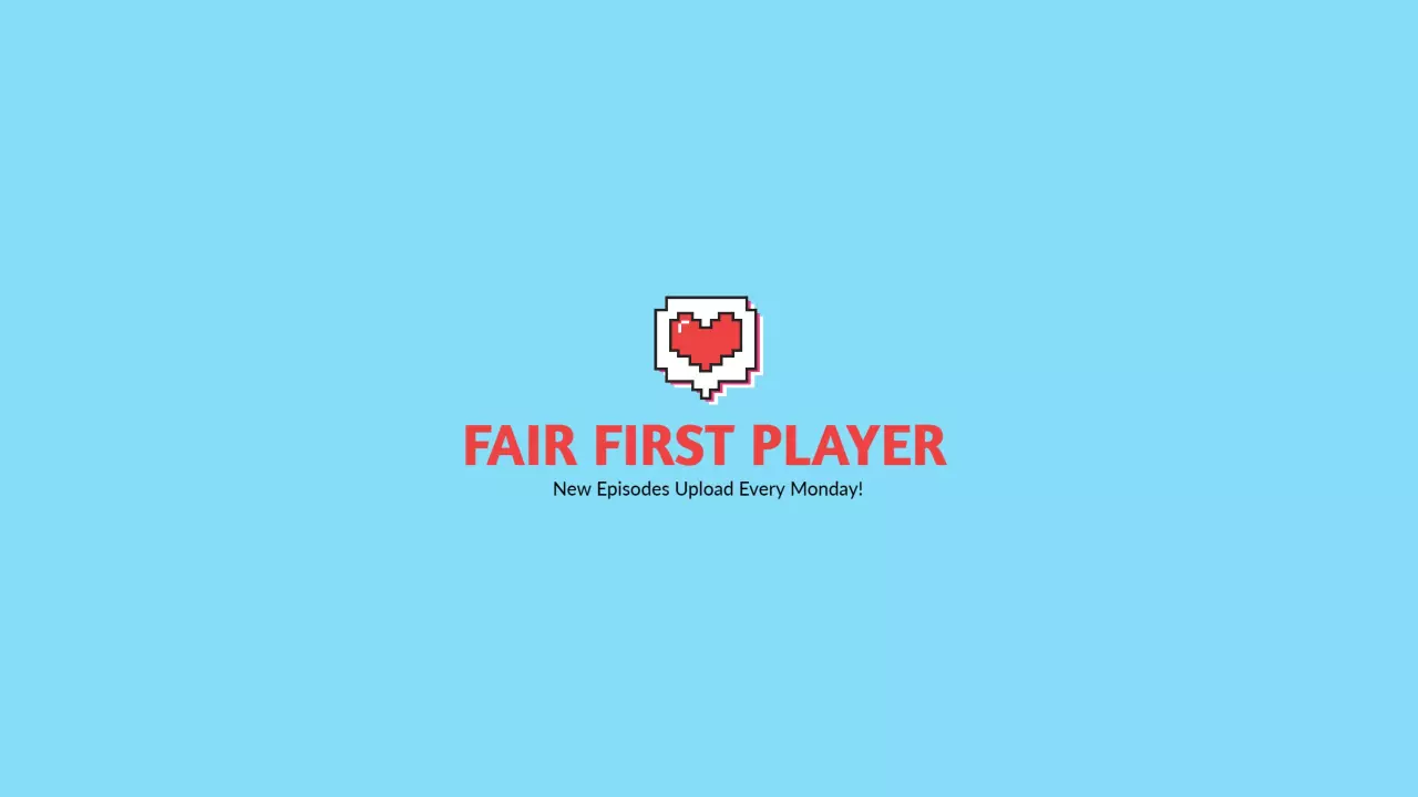 Bright Blue Background with Fun Gaming Theme YouTube Banner Template