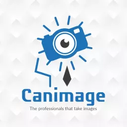 Bright Blue Camera Design Capturing Stunning Moments Logo Template