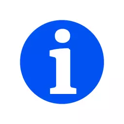 Bright Blue Circle Featuring Alphabetic Letter 'I' Logo Template