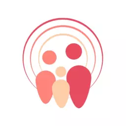 Bright Circle Design Symbolizing Family Connection Logo Template
