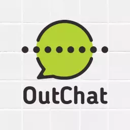 Bright Green Communication Chat Bubble Design Logo Template