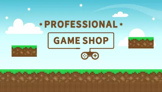 Bright Green Video Game Shop Visiting Card Template